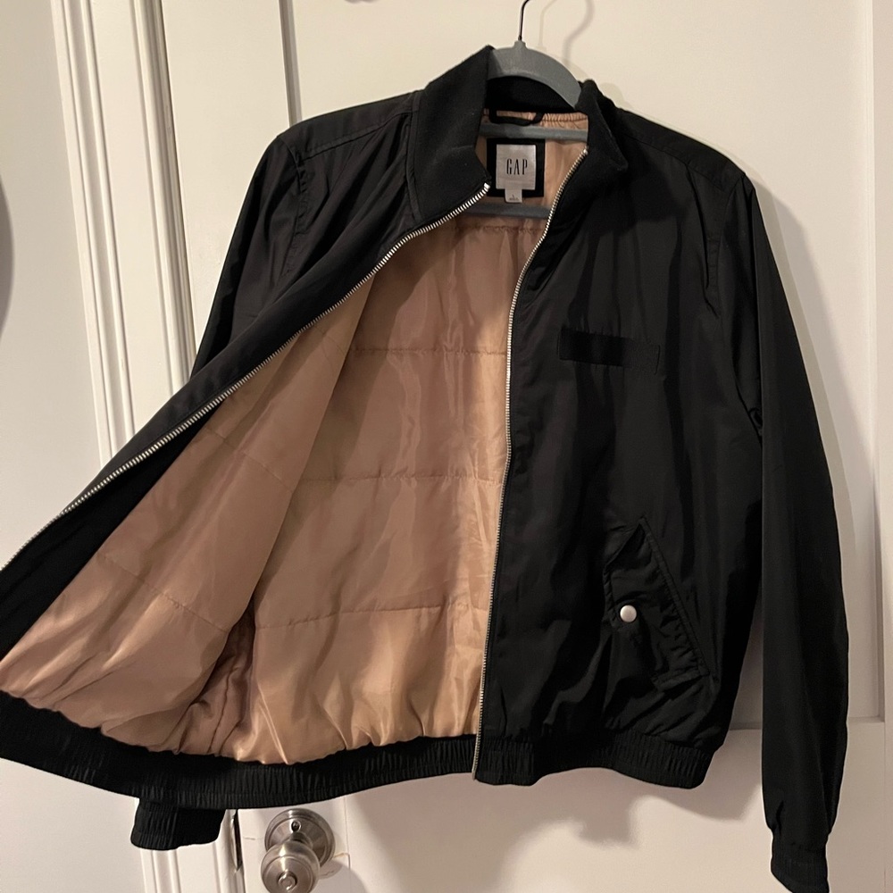 Black Bomber Jacket